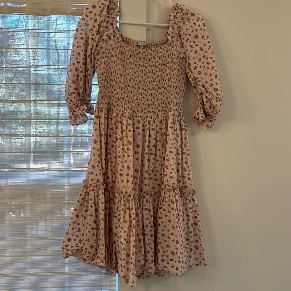Ivy City Co Short Madeline in Pink Floral
